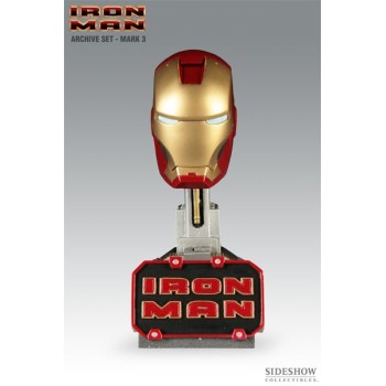 Iron Man Replica 1/4 Helm Mark 3 15cm
